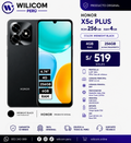 HONOR X5c Plus 4GB RAM 256GB NEGRO MEDIANOCHE