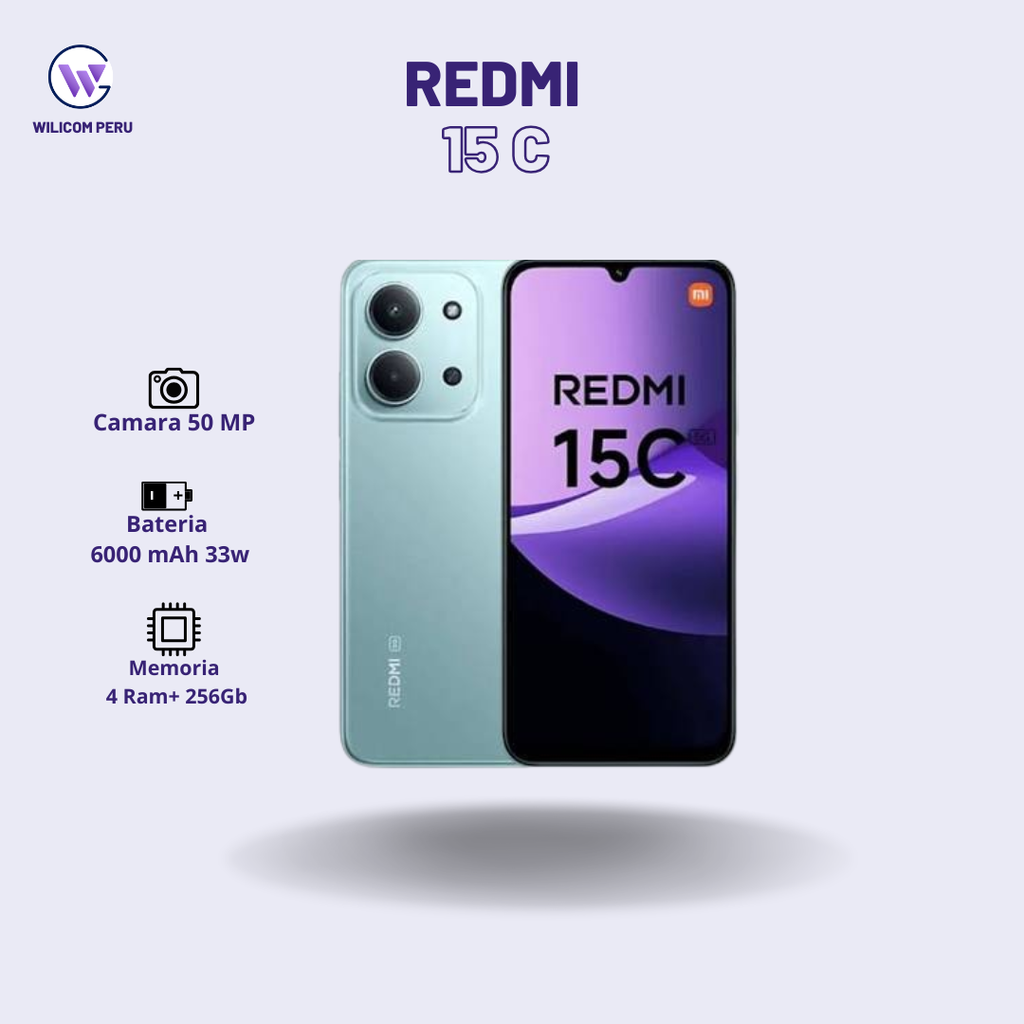 Redmi 15C 4GB+256GB