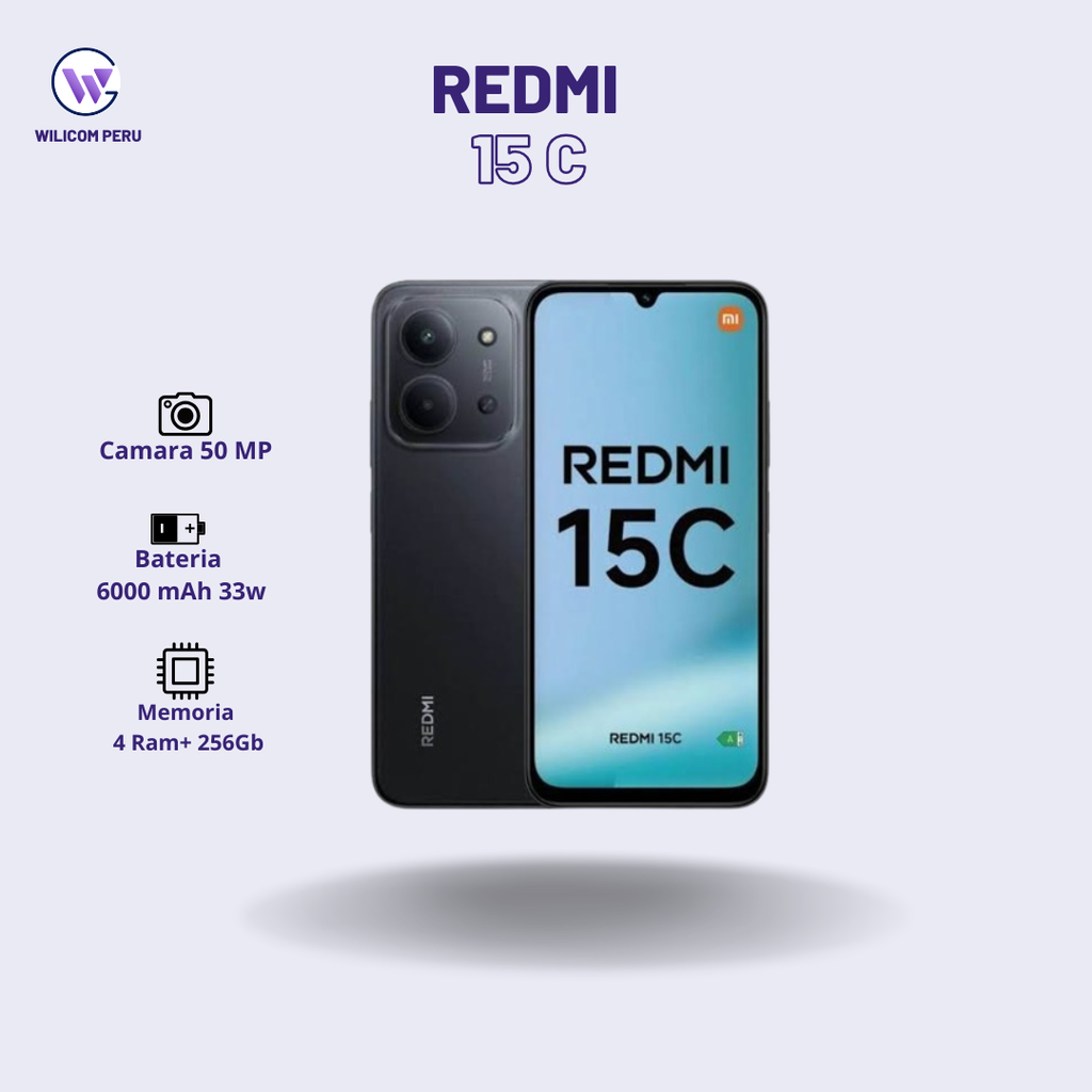Redmi 15C 4GB+256GB