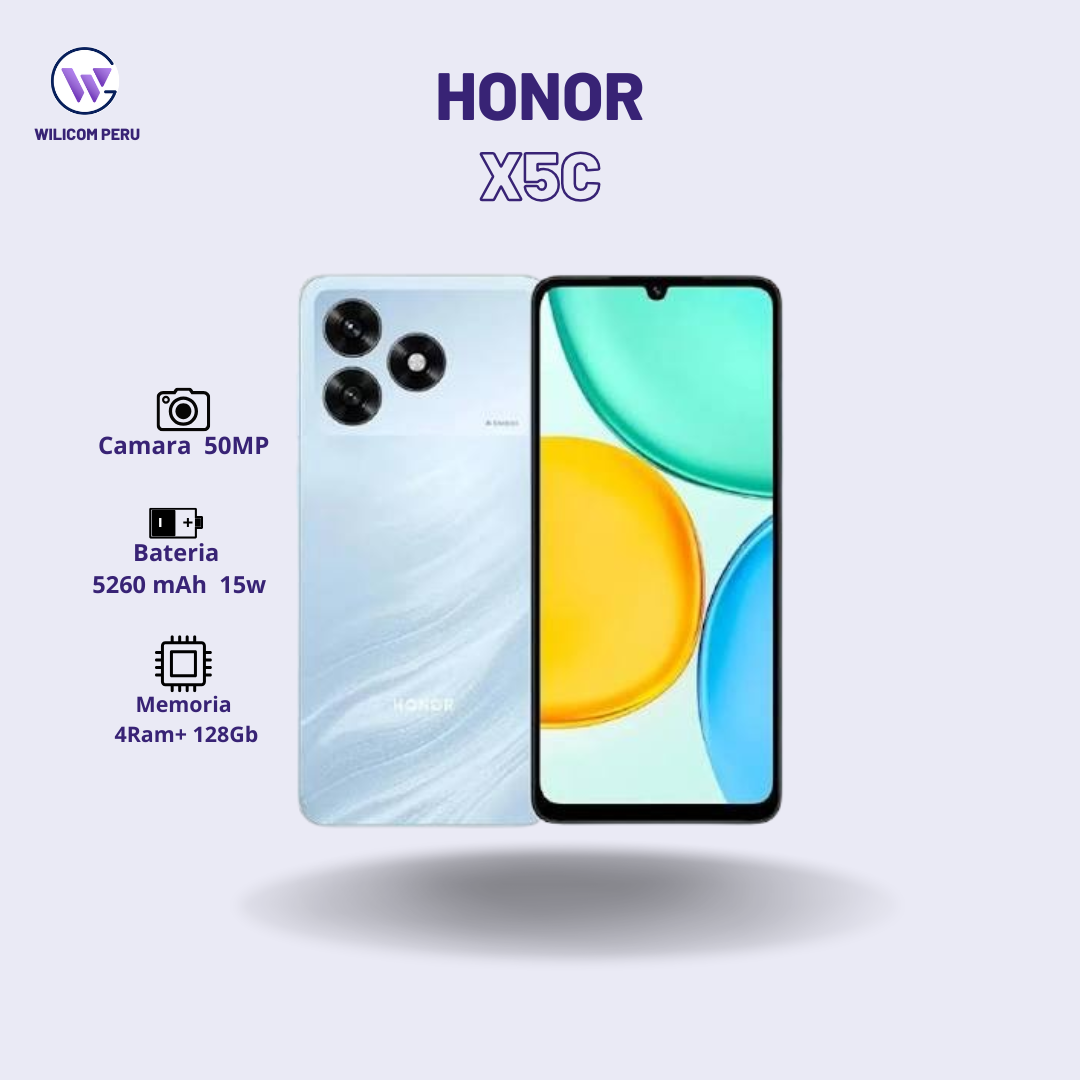 HONOR X5c 4GB+128GB Azul Cian