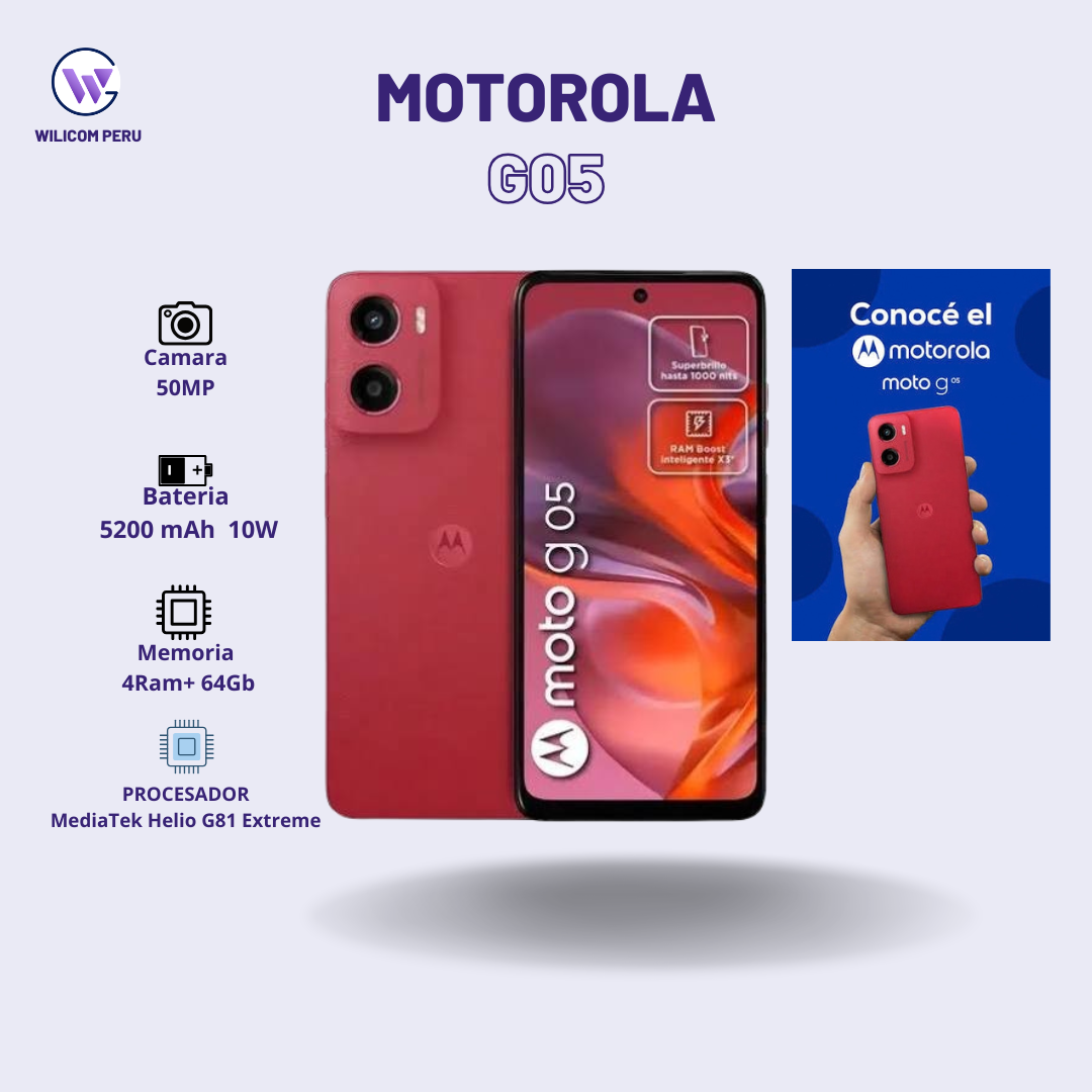 Motorola G05 4RAM 64GB