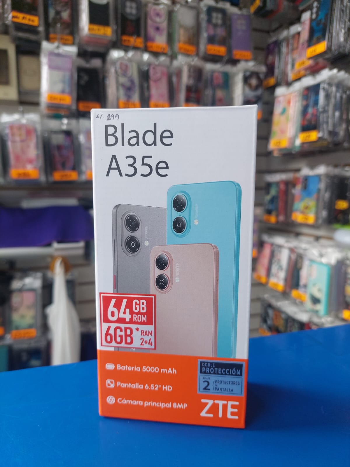 ZTE A35e 2RAM 64GB GRIS