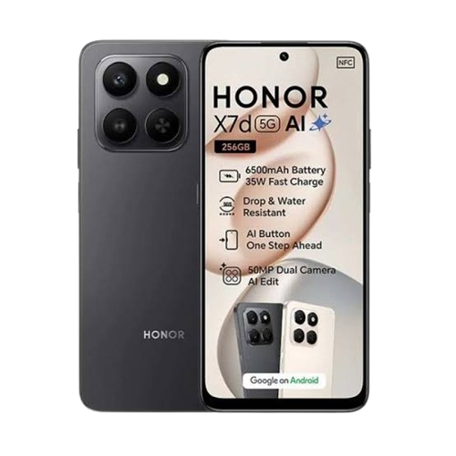 HONOR X7D 8GB+256GB Negro Nocturno